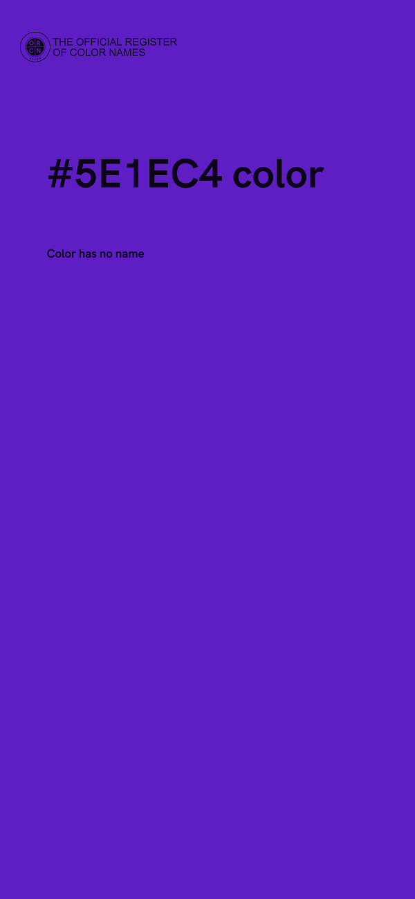 #5E1EC4 color image
