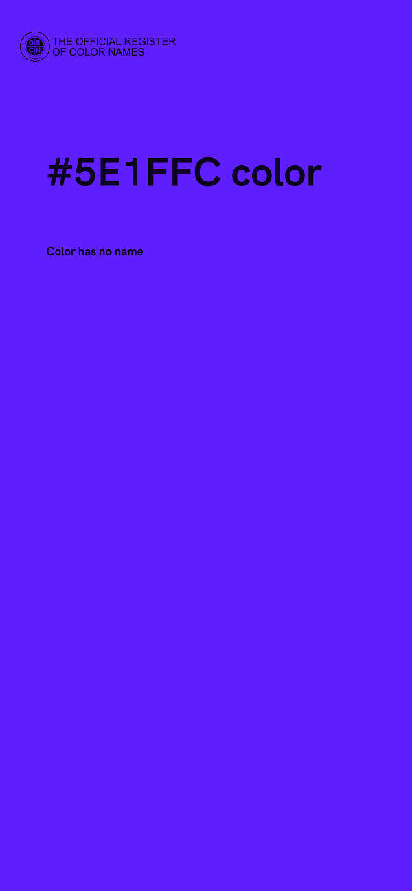 #5E1FFC color image