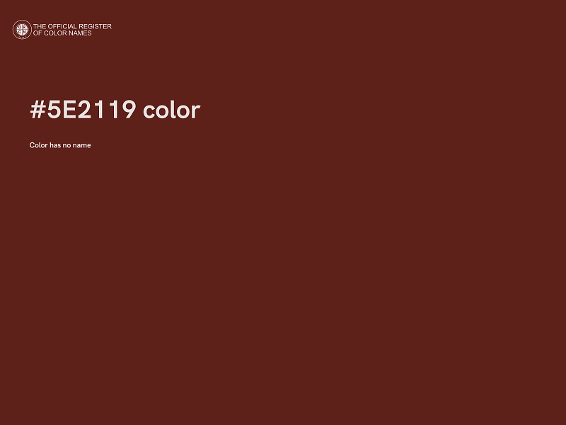 #5E2119 color image