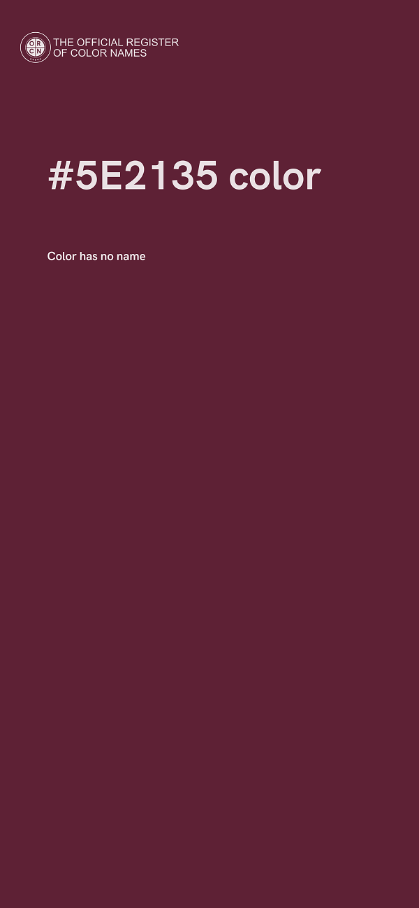 #5E2135 color image