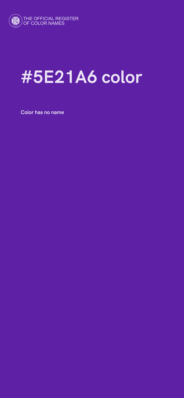 #5E21A6 color image