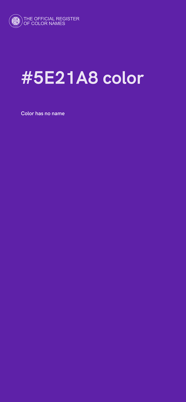 #5E21A8 color image