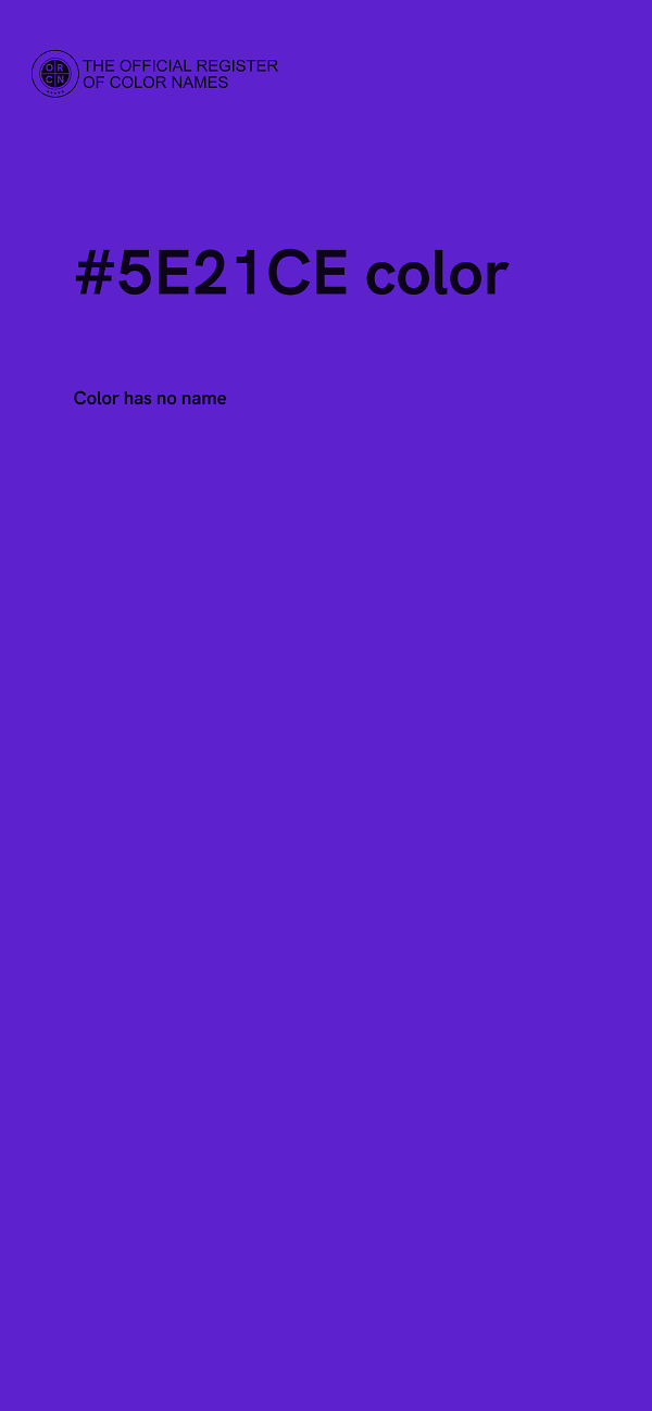 #5E21CE color image