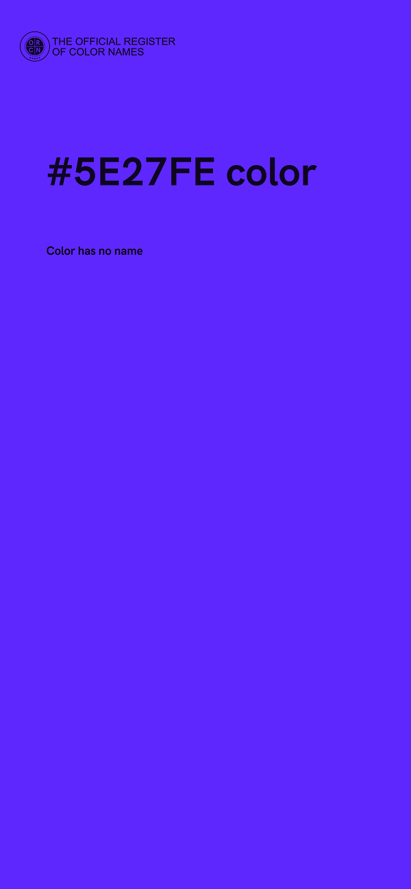 #5E27FE color image