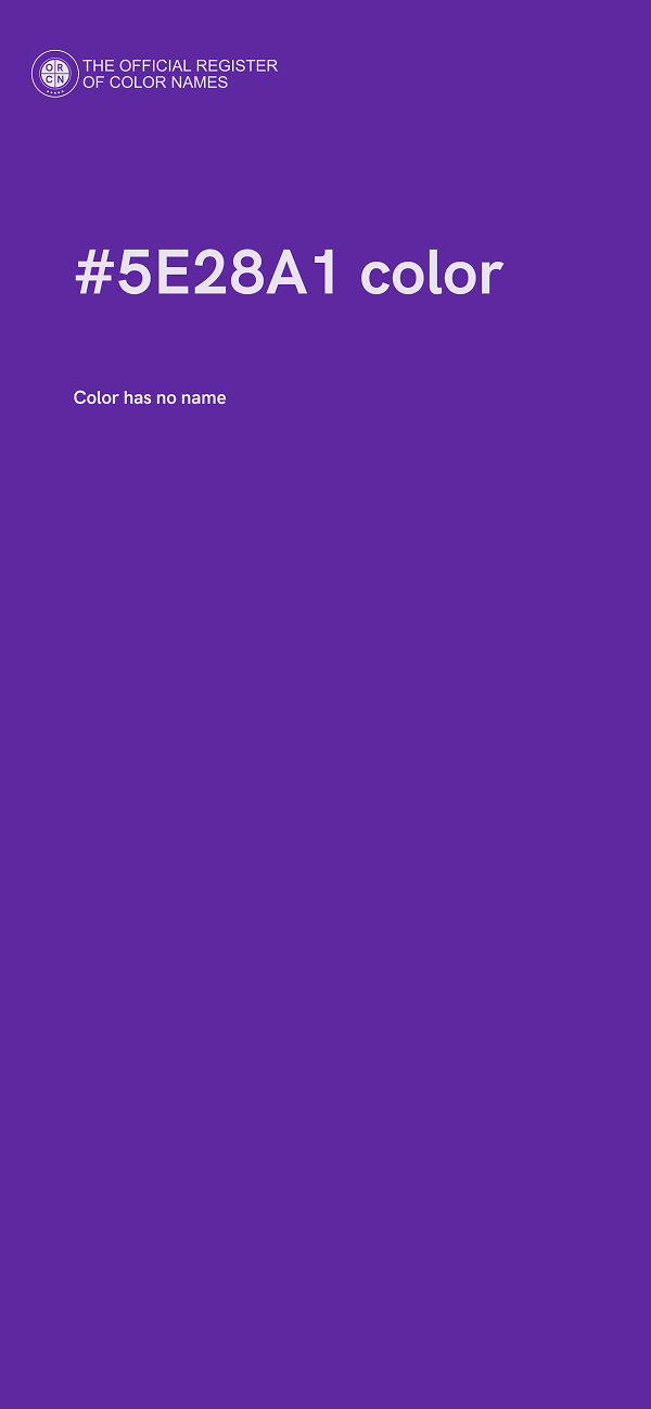 #5E28A1 color image