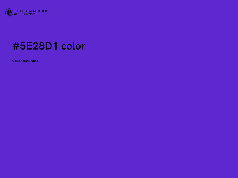 #5E28D1 color image