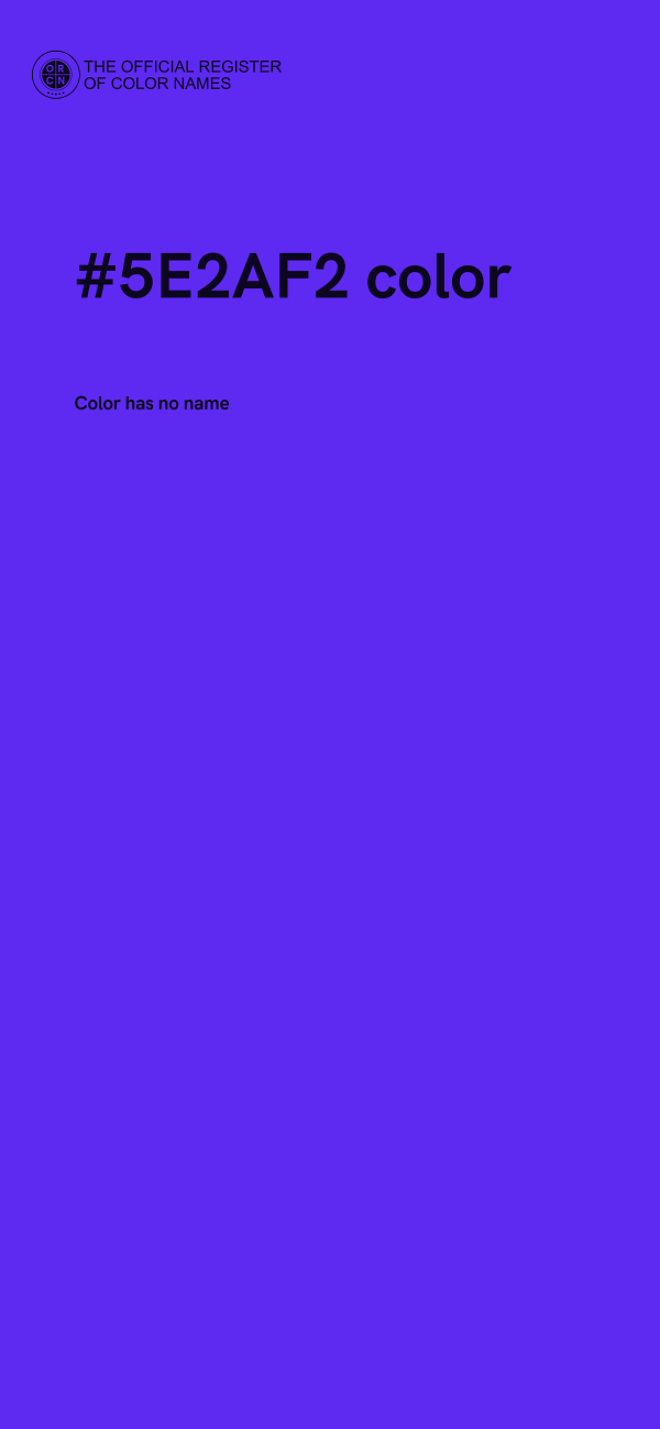 #5E2AF2 color image