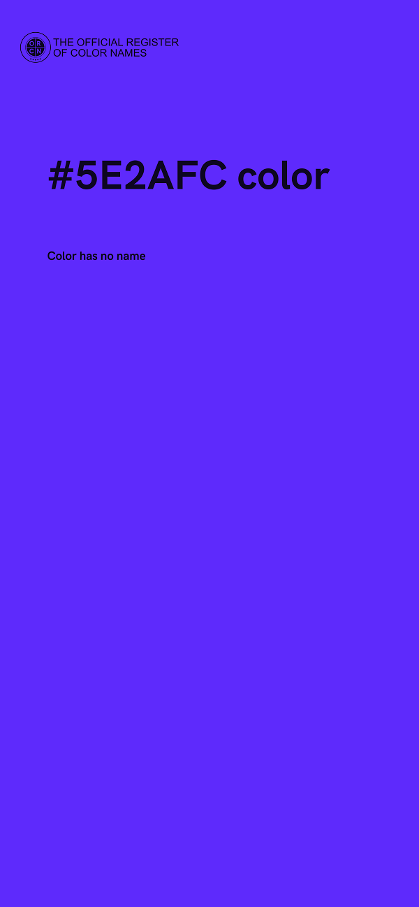 #5E2AFC color image