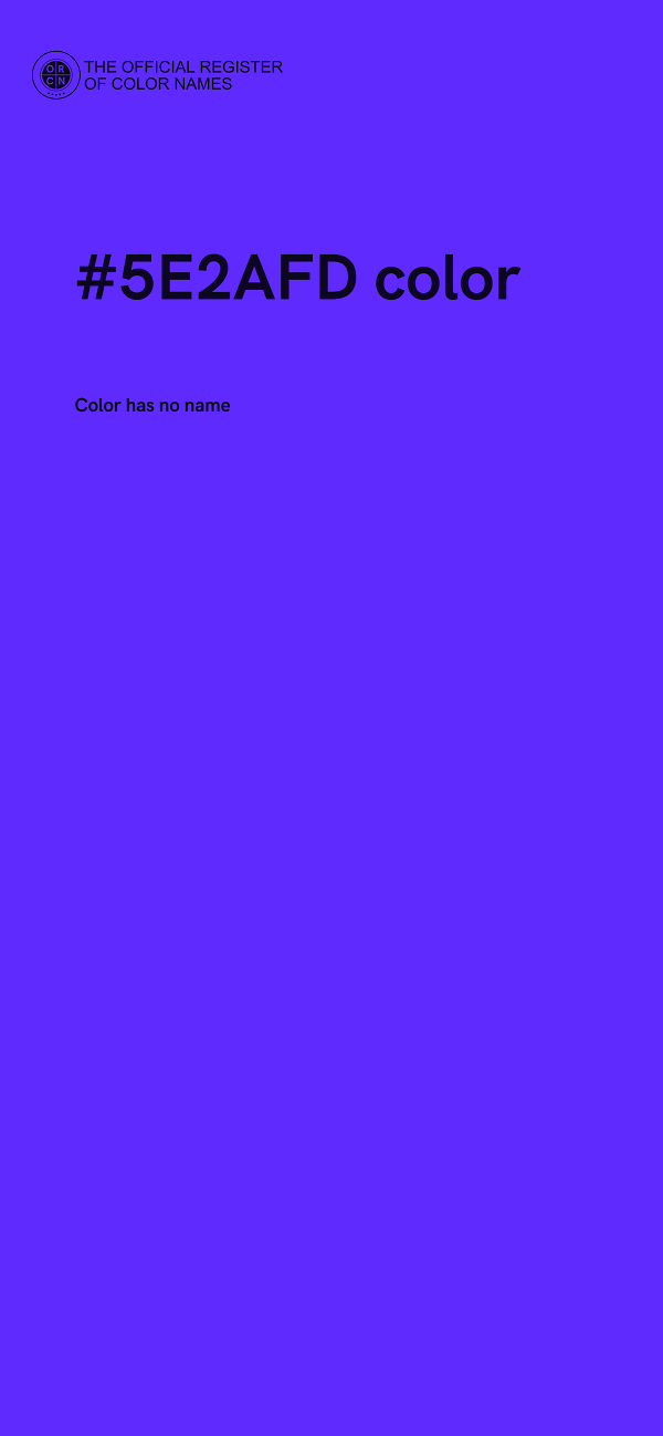 #5E2AFD color image