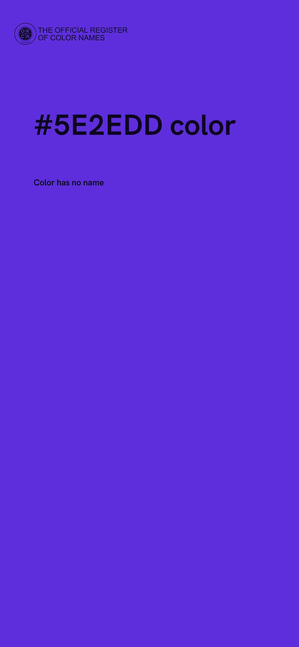 #5E2EDD color image