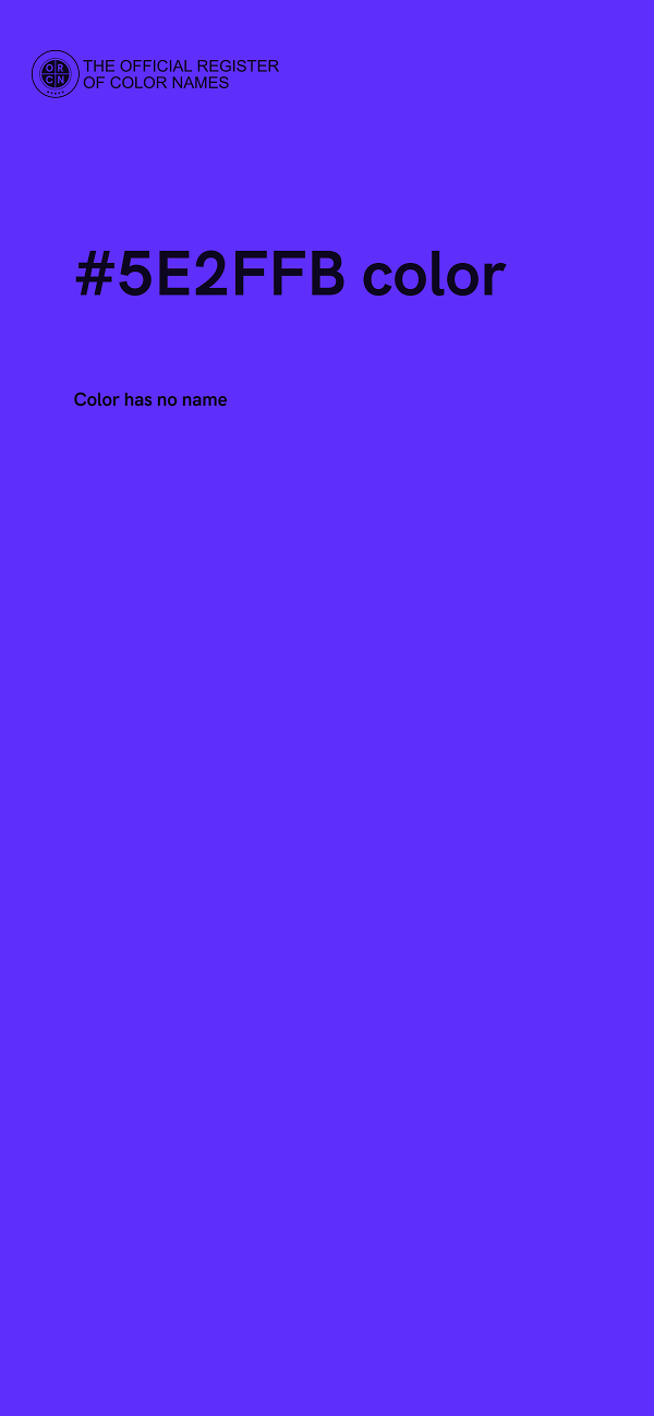 #5E2FFB color image
