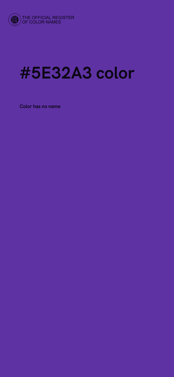 #5E32A3 color image