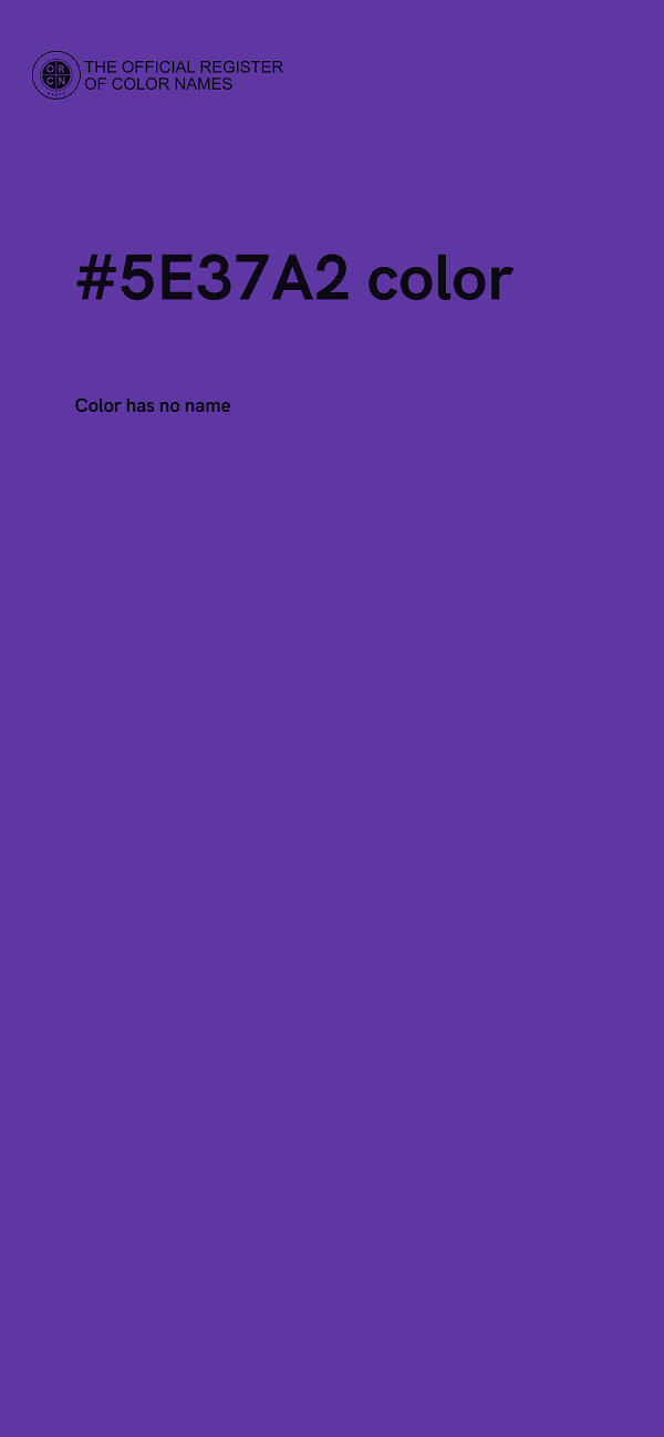 #5E37A2 color image