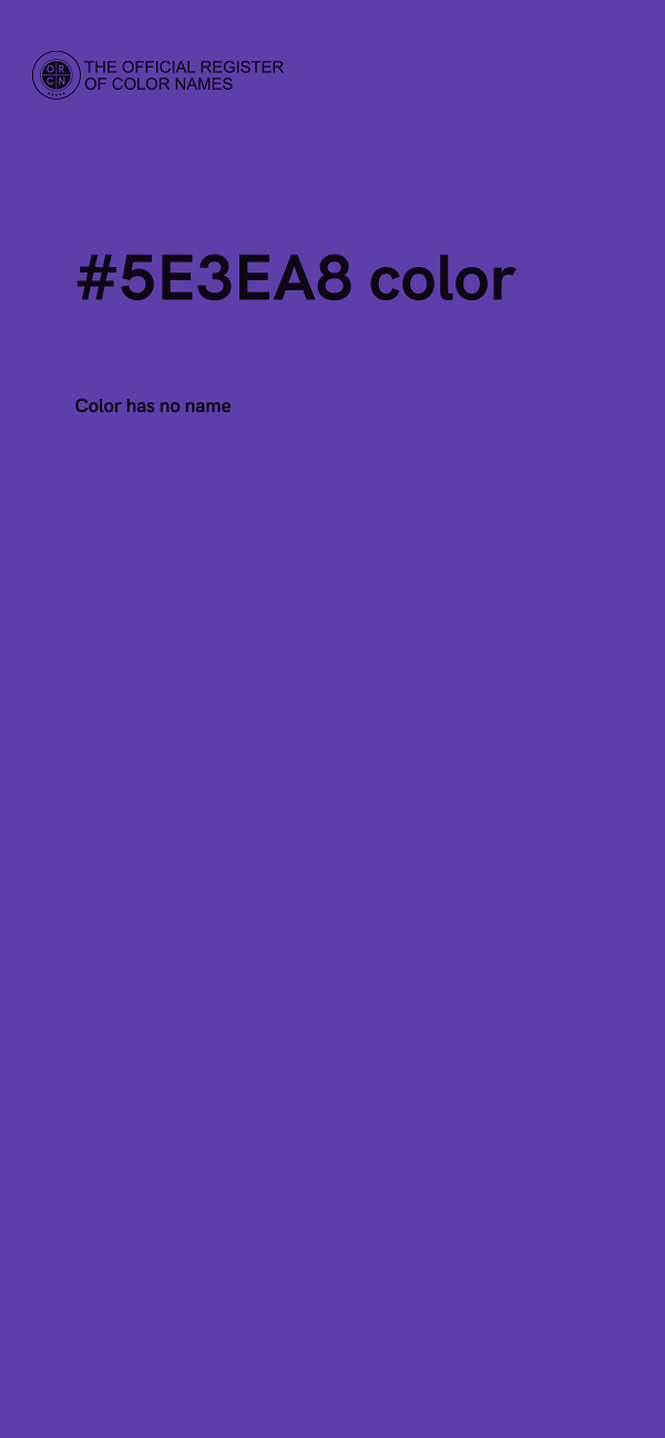 #5E3EA8 color image