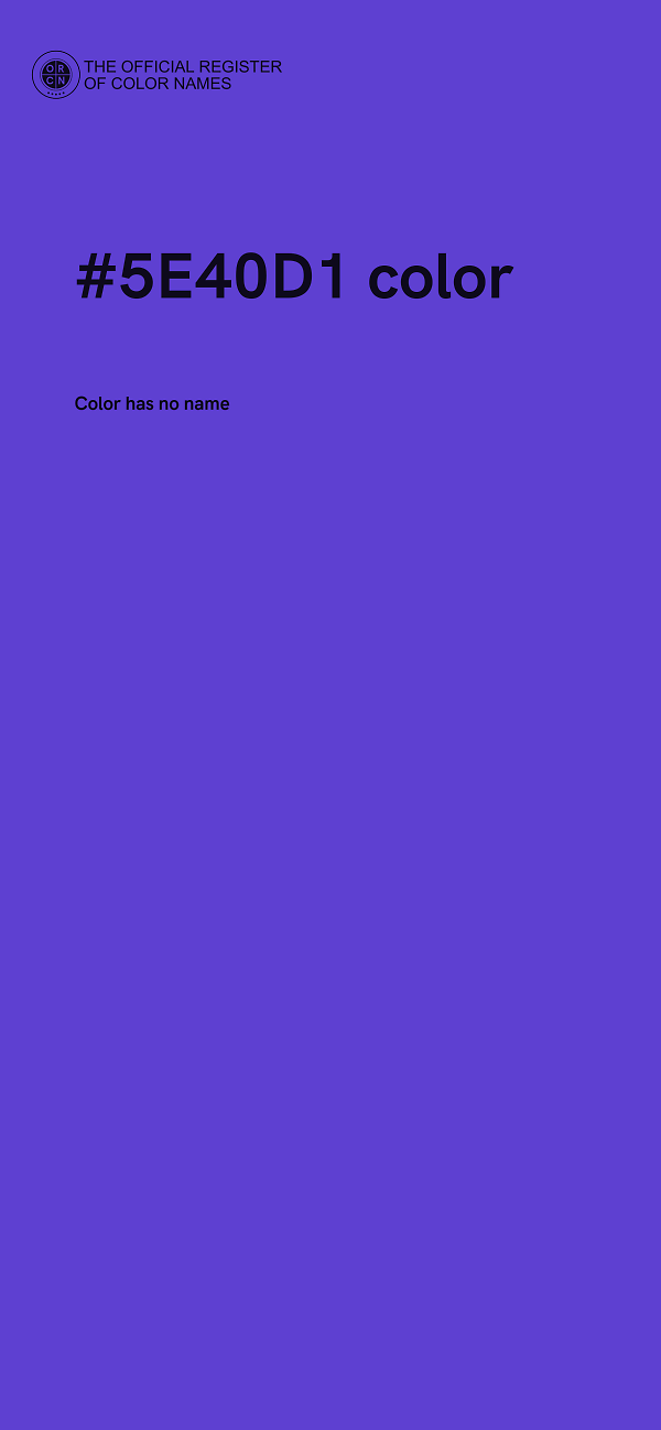 #5E40D1 color image