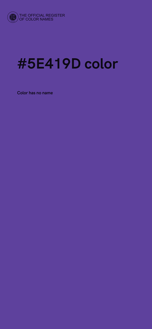 #5E419D color image