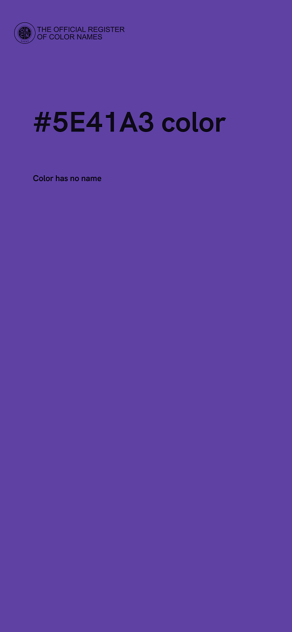 #5E41A3 color image