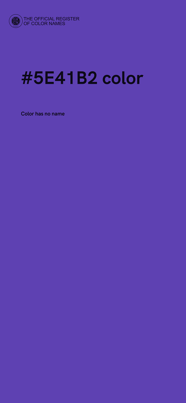 #5E41B2 color image