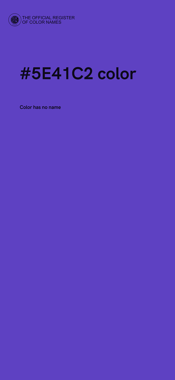 #5E41C2 color image
