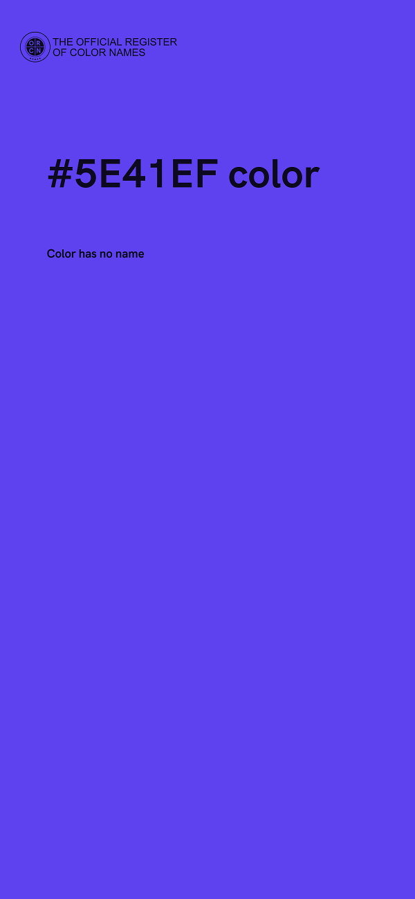 #5E41EF color image