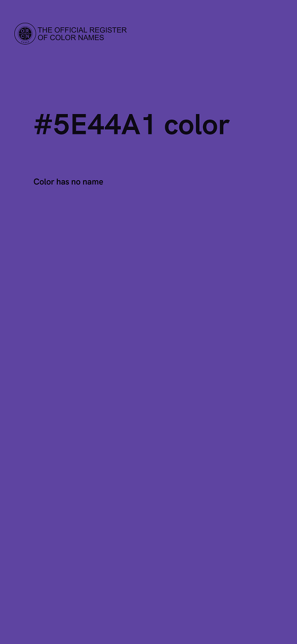 #5E44A1 color image