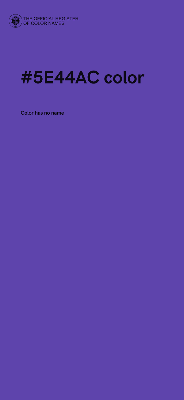 #5E44AC color image