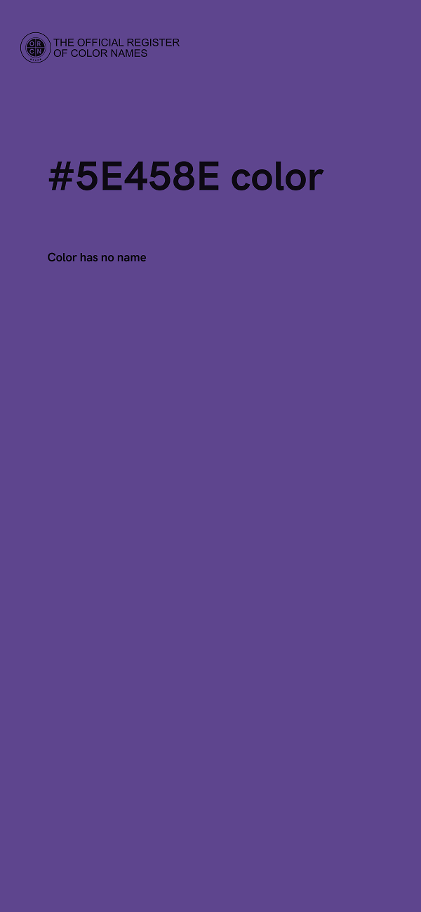 #5E458E color image