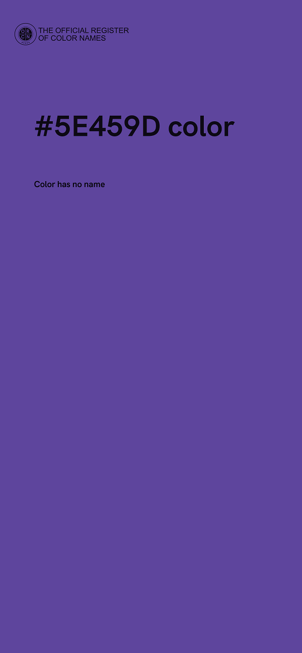 #5E459D color image