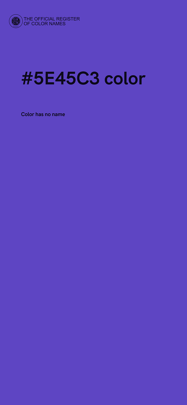 #5E45C3 color image