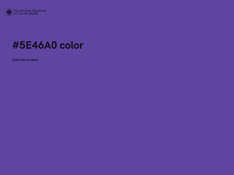 #5E46A0 color image