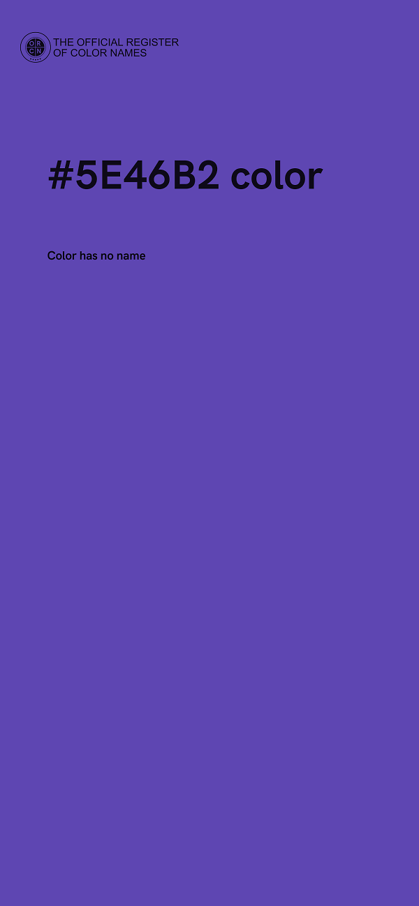 #5E46B2 color image