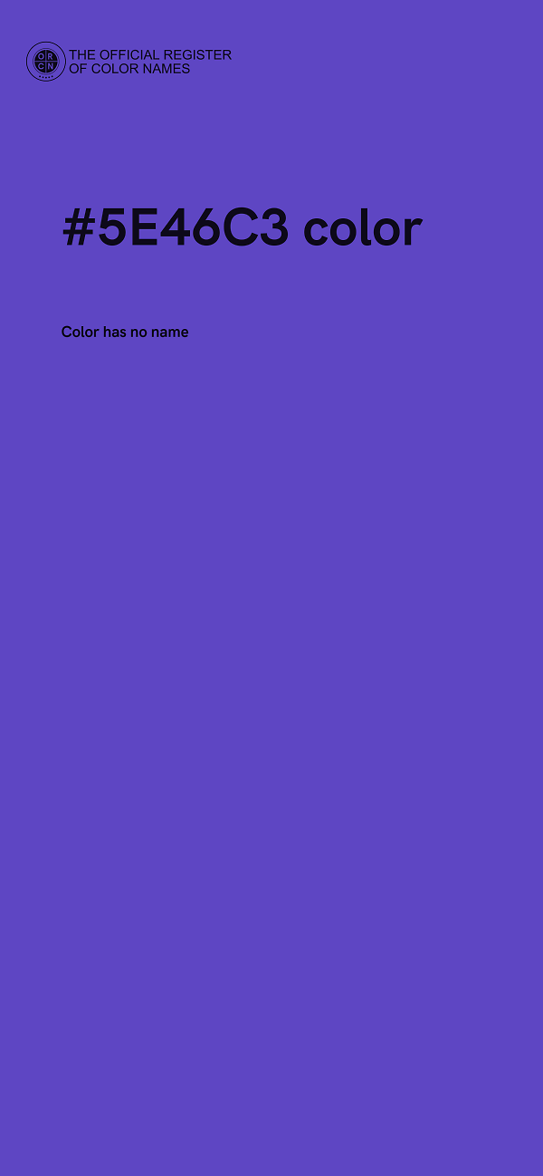 #5E46C3 color image