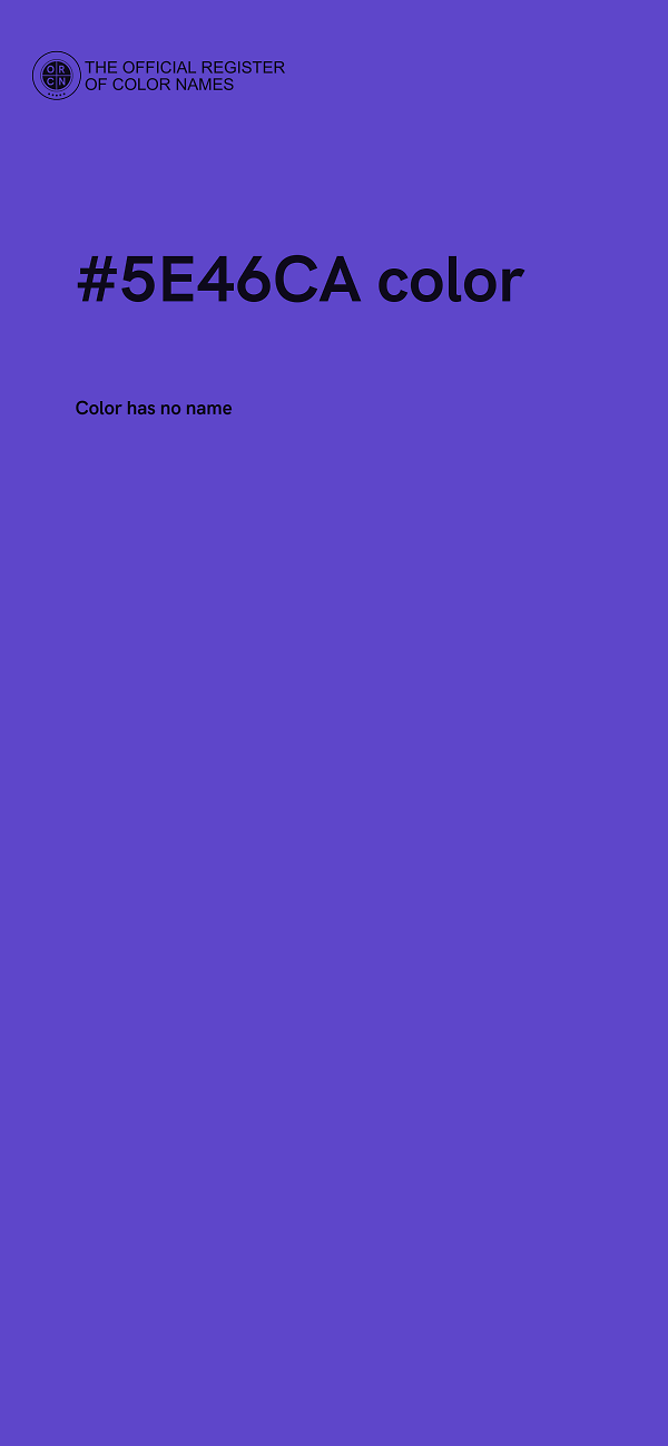 #5E46CA color image