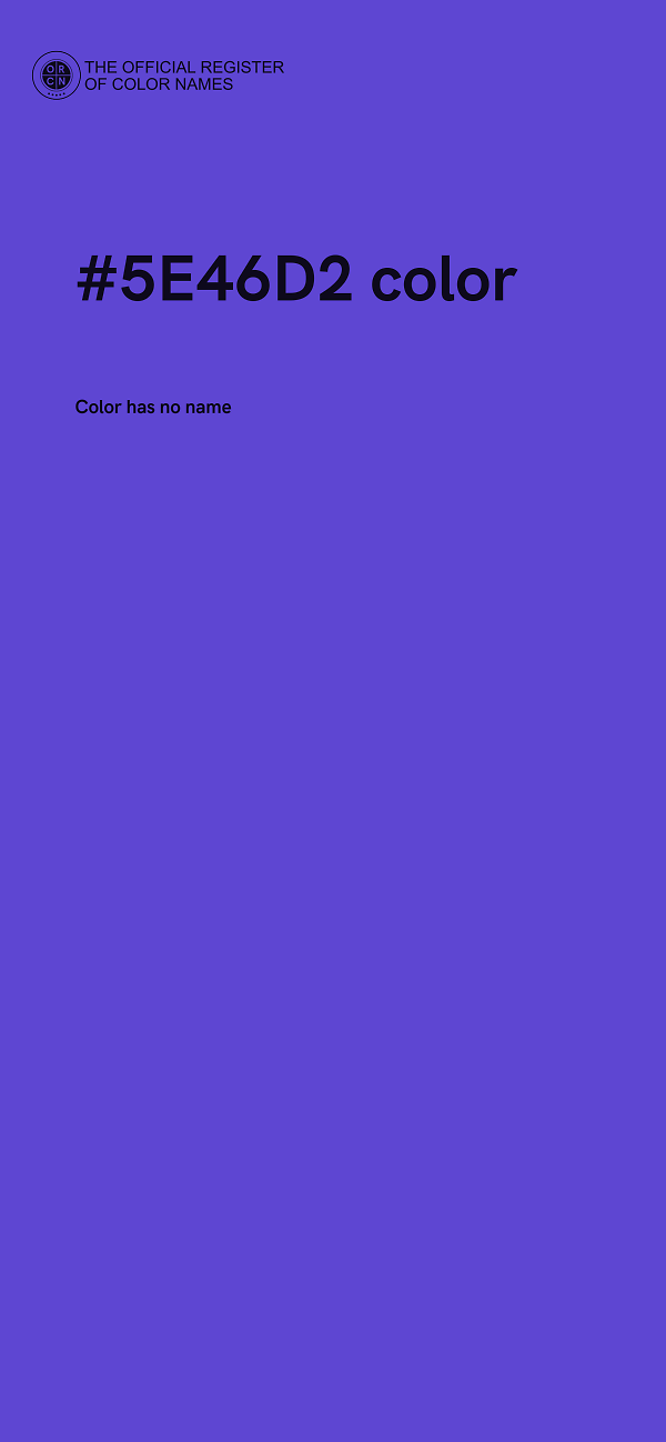 #5E46D2 color image