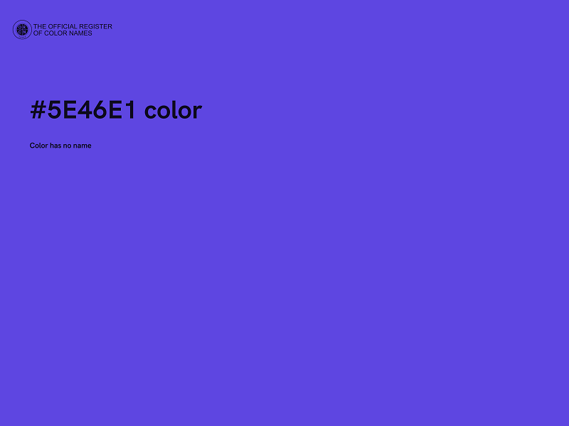 #5E46E1 color image