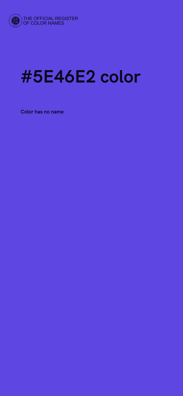 #5E46E2 color image