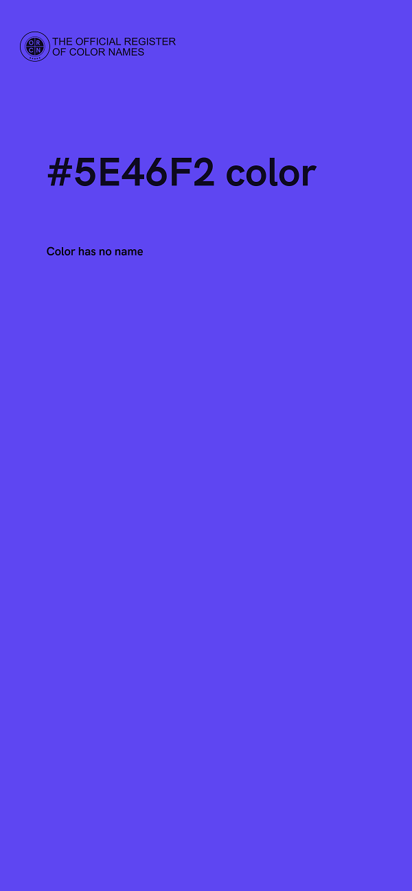 #5E46F2 color image