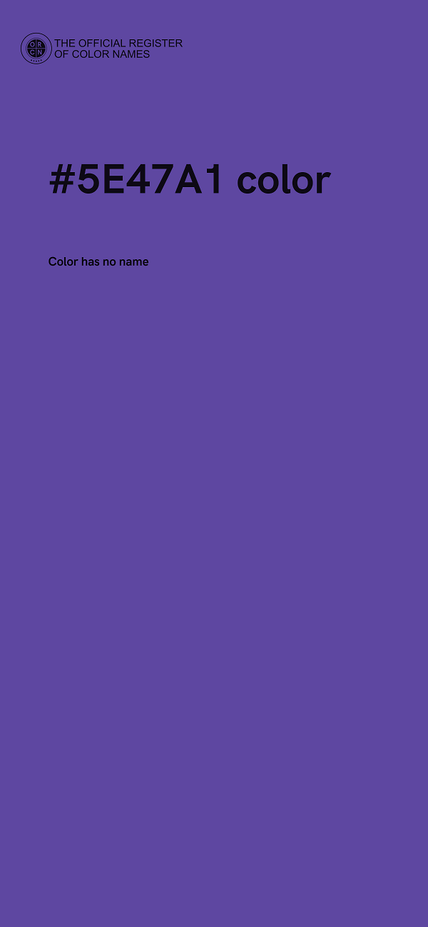 #5E47A1 color image