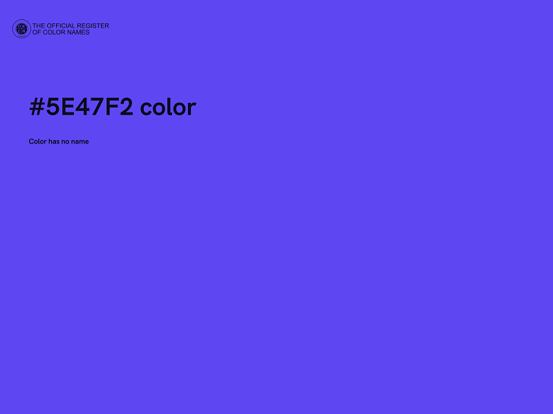 #5E47F2 color image