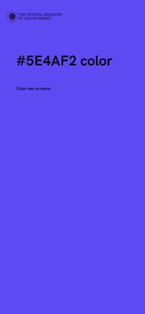 #5E4AF2 color image