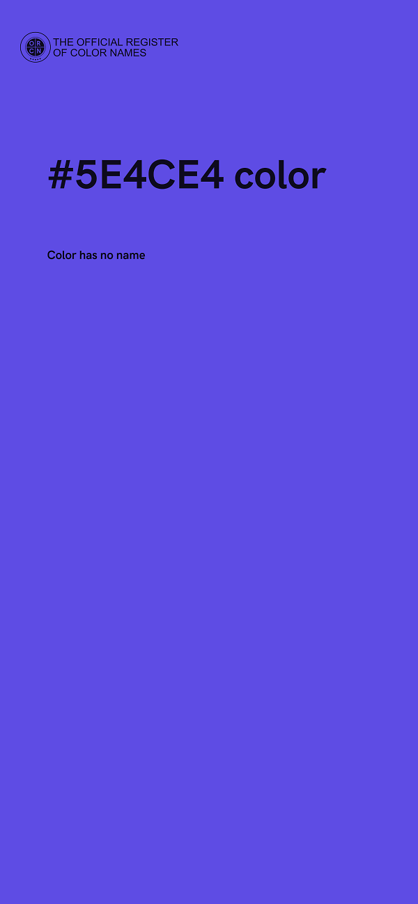 #5E4CE4 color image
