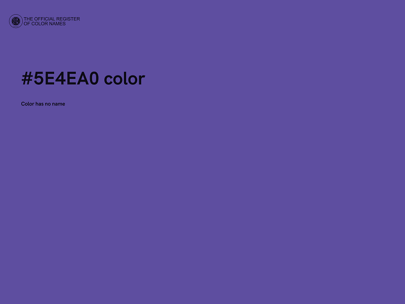 #5E4EA0 color image
