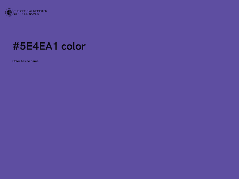 #5E4EA1 color image