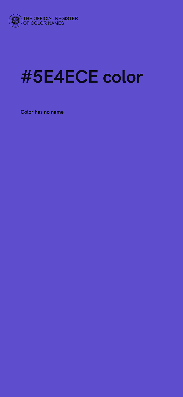 #5E4ECE color image