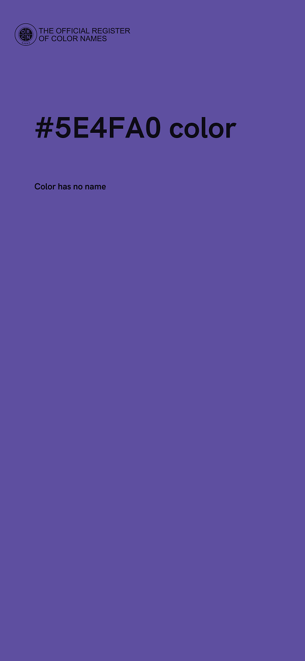 #5E4FA0 color image