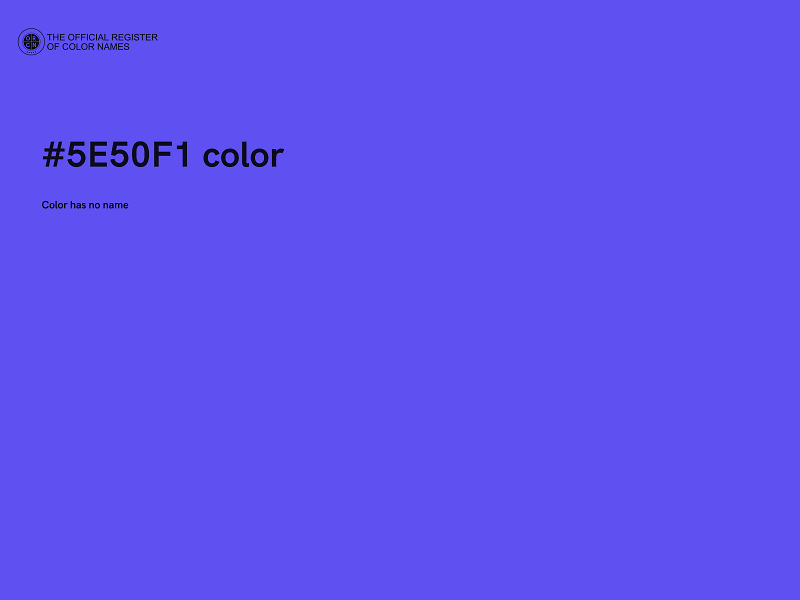 #5E50F1 color image