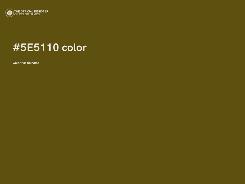 #5E5110 color image