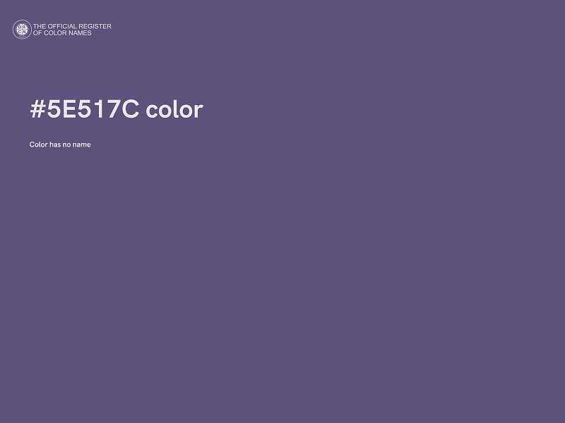 #5E517C color image