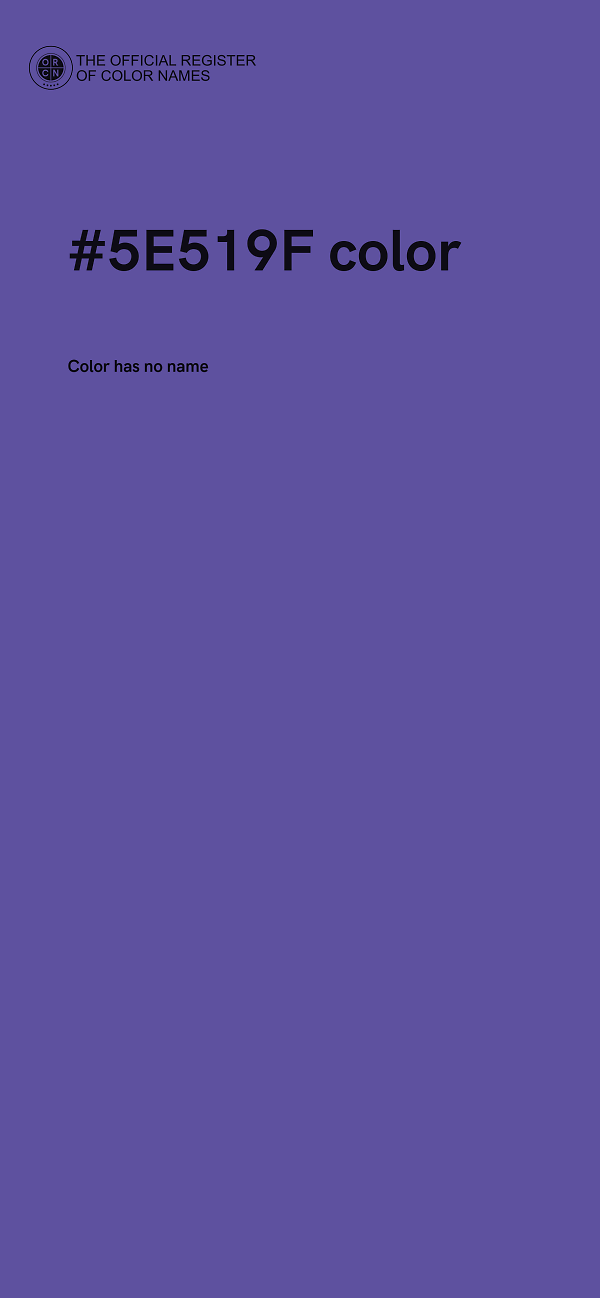 #5E519F color image
