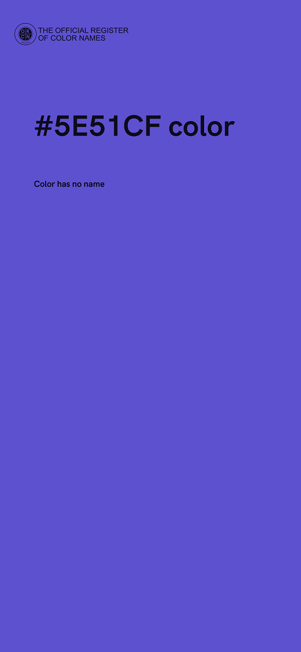 #5E51CF color image